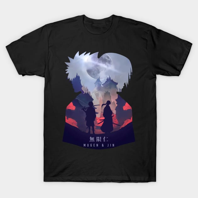 Samurai Champloo - Dark Illusion T-Shirt by The Artz